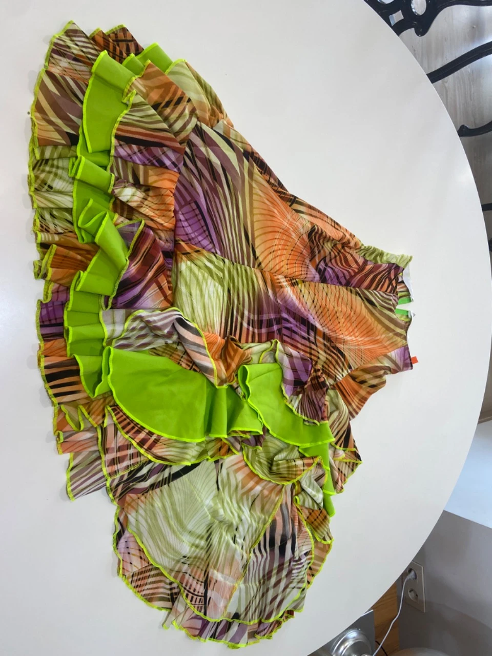 225 uniek design rok met volantjes – photo 4